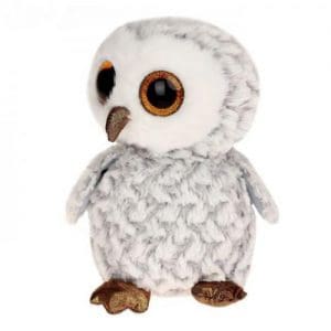 *A Grade* TY Owlette White Owl - Boo Buddy